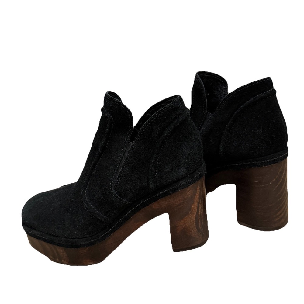 Women's Anthropologie Matisse Booties Size 6 Black Suede‎